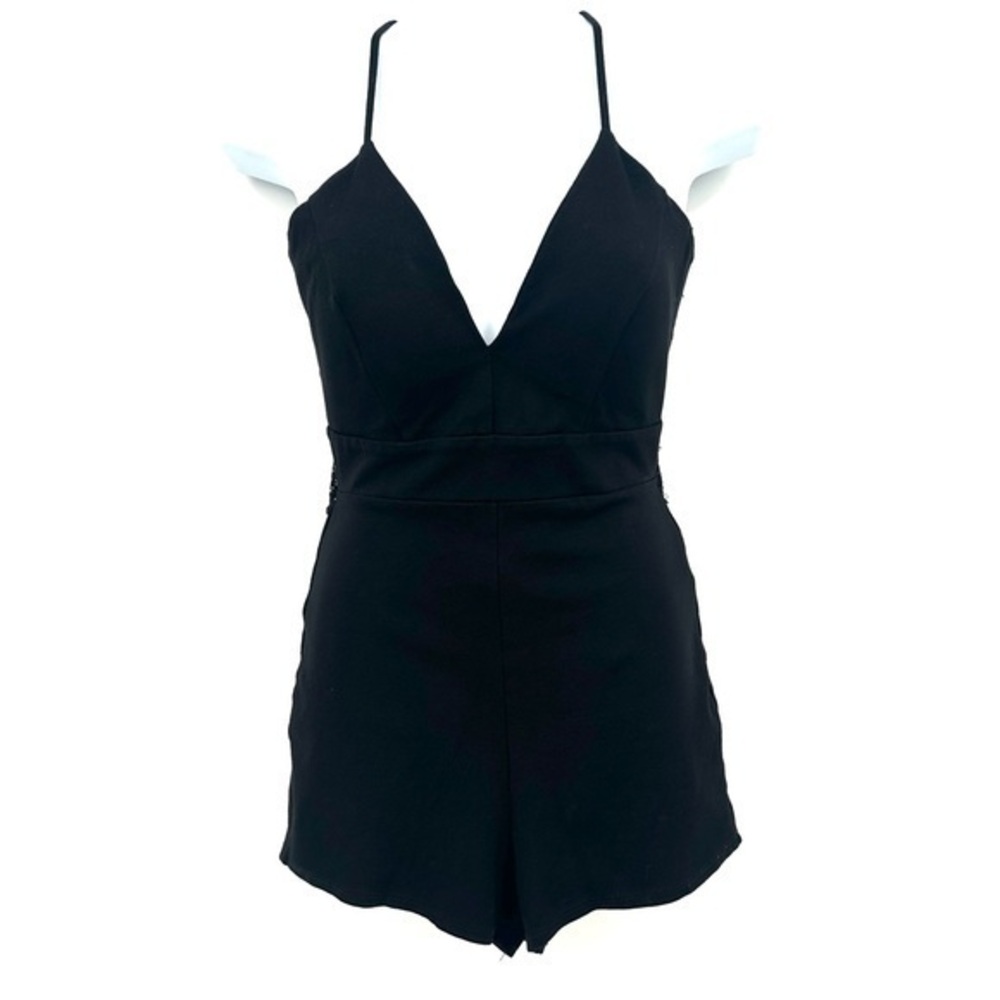 Cherry Mellow Size Small Black Romper